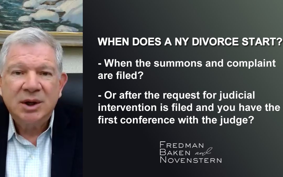 NY Divorce and Your First Date Before the Judge